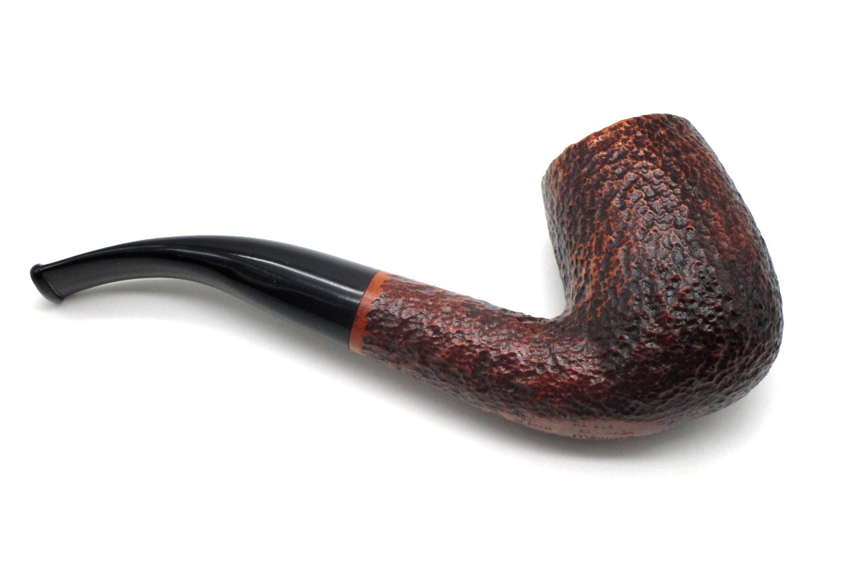 Savinelli Hercules Rusticated Bent Billiard - Image 2